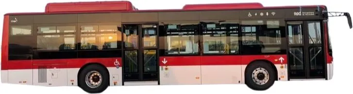 Foton Auv Bj6129 Electric Bus Citywalk CATL for Ethiopia