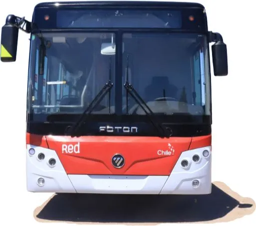 Foton Auv Bj6129 Electric Bus Citywalk CATL for Ethiopia