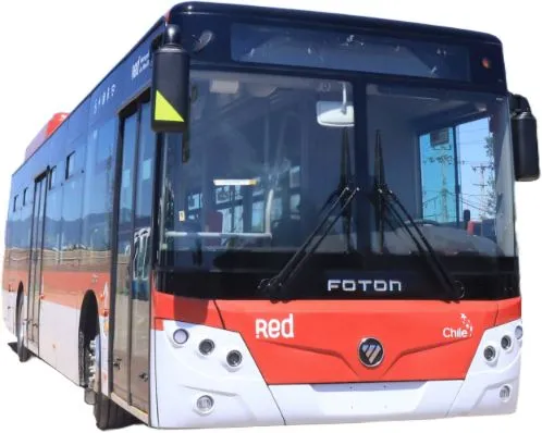 Foton Auv Bj6129 Electric Bus Citywalk CATL for Ethiopia