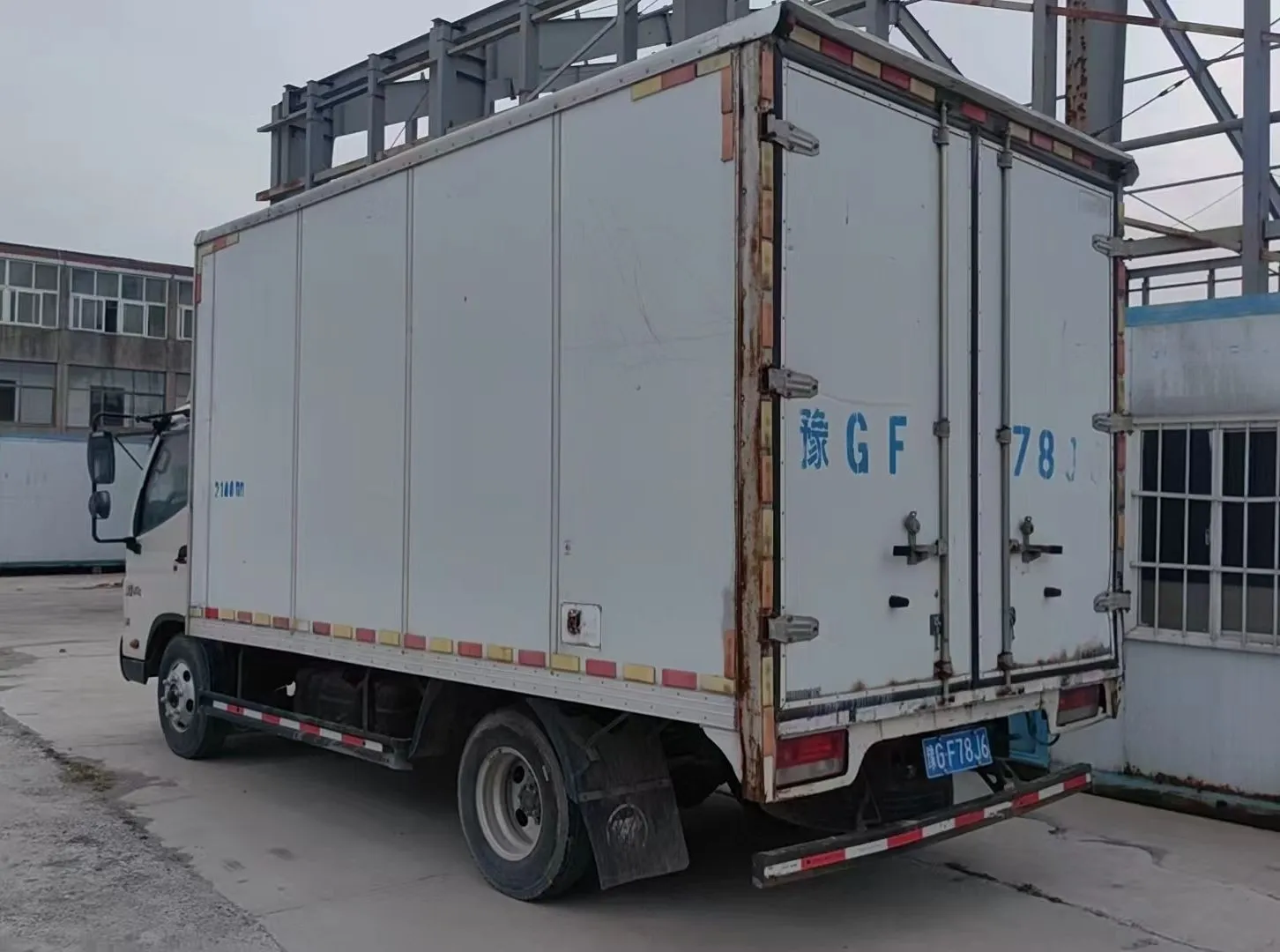 [USED]Foton Forland M3 cargo box truck Diesel 4x2 business logistics Light Duty Truck (2021)